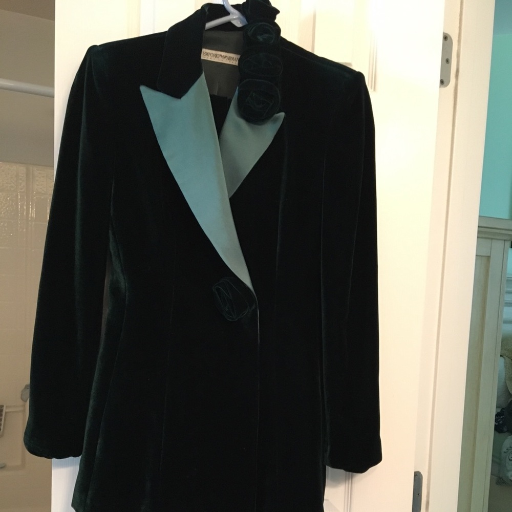 Women’s velvet suit
